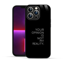 Bornstud Bold Reality Quote Printed Case