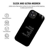 Bornstud Bold Reality Quote Printed Case for iPhone 11