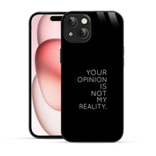 Bornstud Bold Reality Quote Printed Case