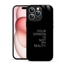 Bornstud Bold Reality Quote Printed Case