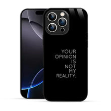 Bornstud Bold Reality Quote Printed Case