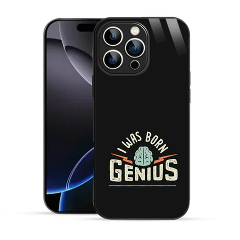 Bornstud Genius Mind Quote Printed Case
