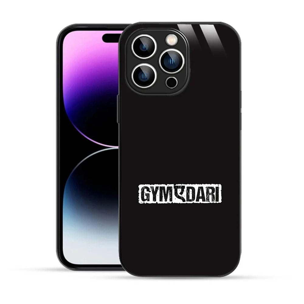 Bornstud Gym-E-dari Quote Printed Case for iPhone 14 Pro