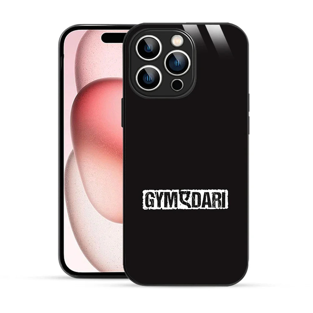 Bornstud Gym-E-dari Quote Printed Case for iPhone 15 Pro Max