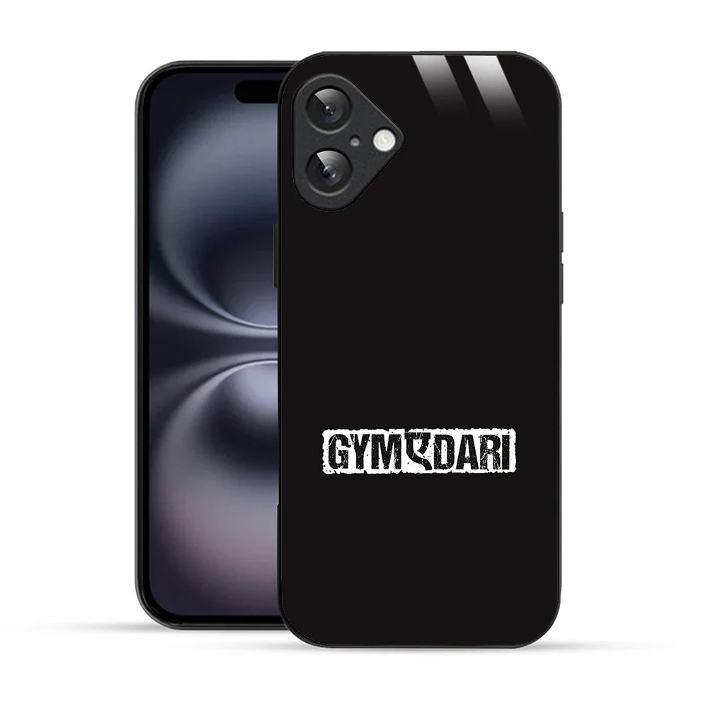 Bornstud Gym-E-dari Quote Printed Case for iPhone 16 Plus