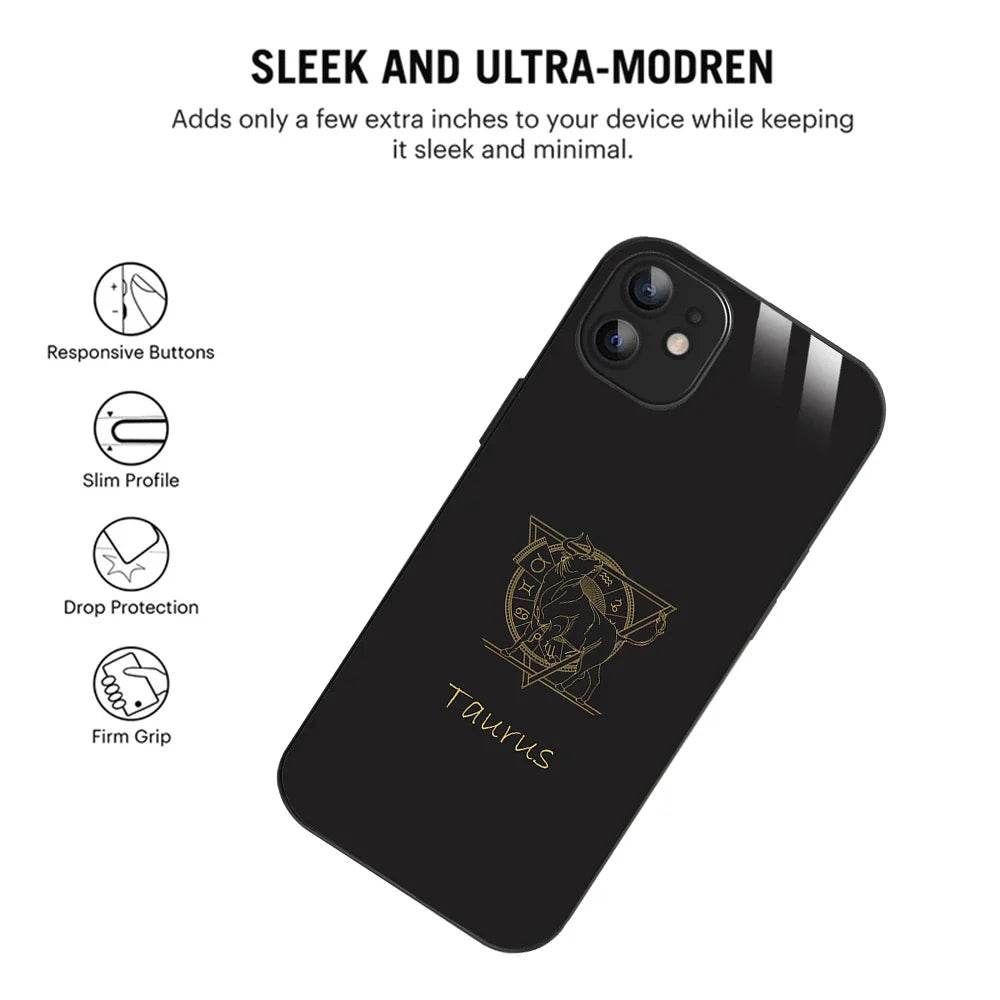 Bornstud Zodiac Taurus Printed Case for iPhone 12 - Bornstud