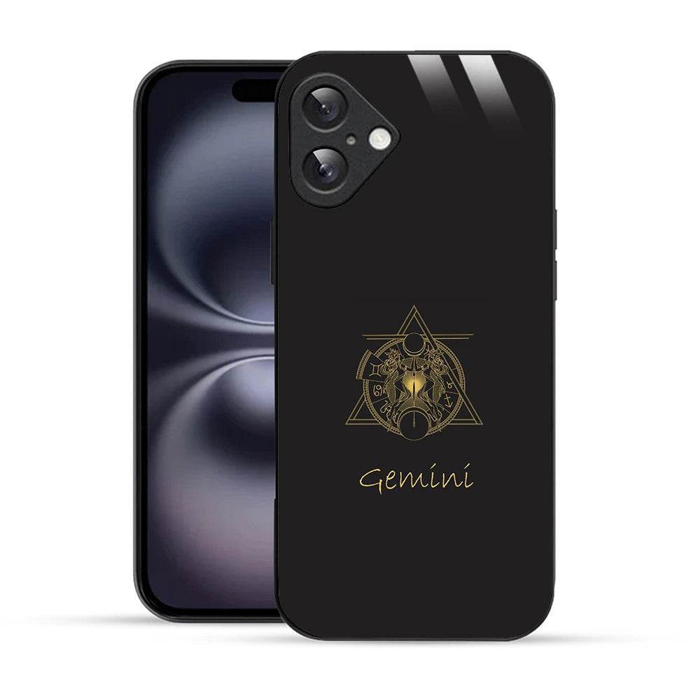 Bornstud Zodiac Gemini Printed Case for iPhone 16 Plus - Bornstud